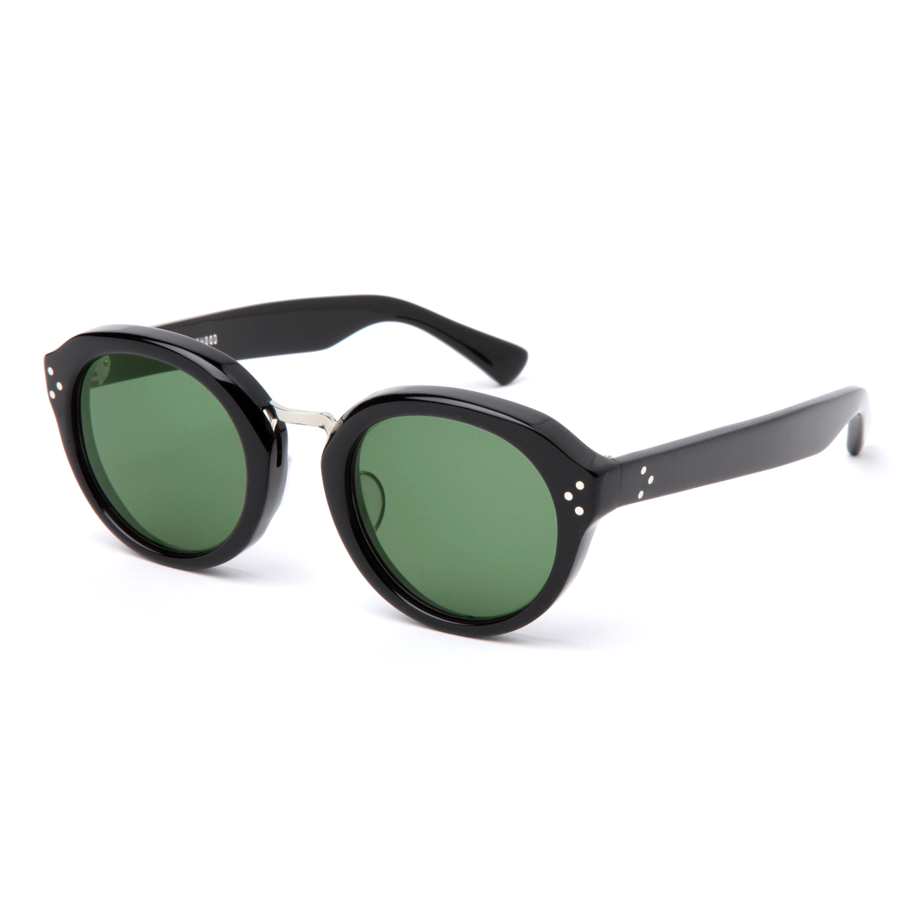 AC21-peg N.HOOLYWOOD × ayame SUNGLASSES - Black / Green