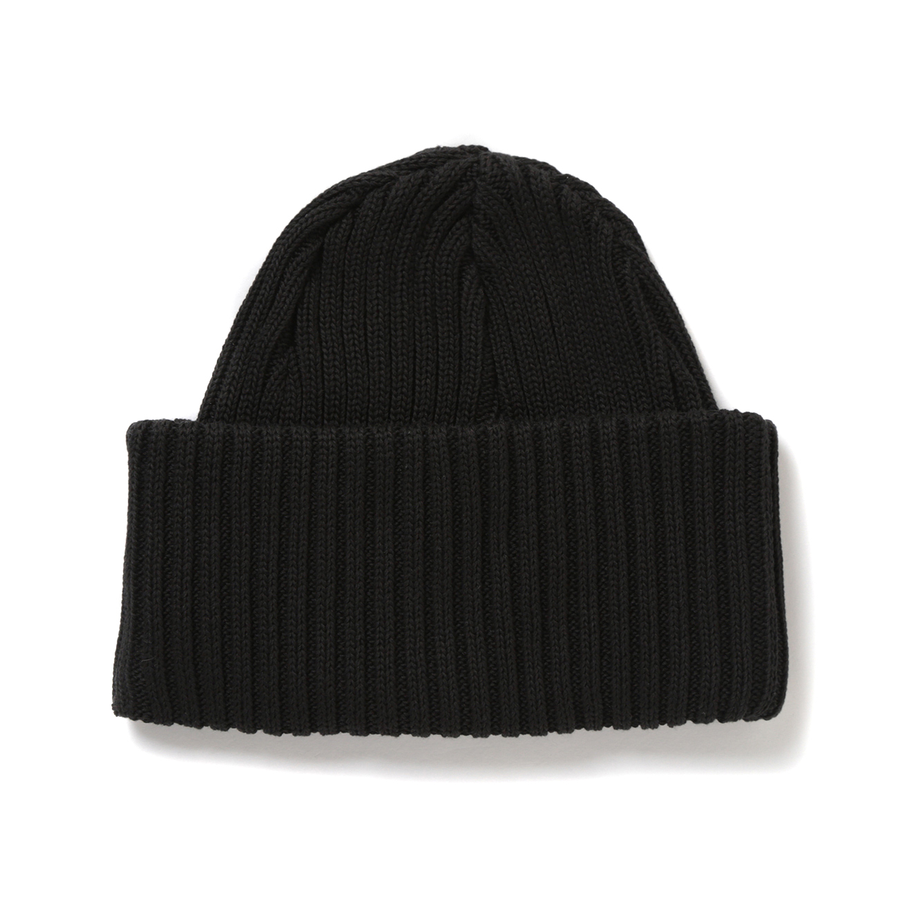 BATONER / バトナー | GIZA COTTON SHORT KNIT CAP (メンズ) - Black