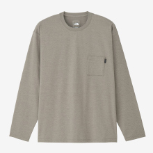 THE NORTH FACE / ザ ノース フェイス | L/S Airy Pocket Tee - ST ストーンスラブ