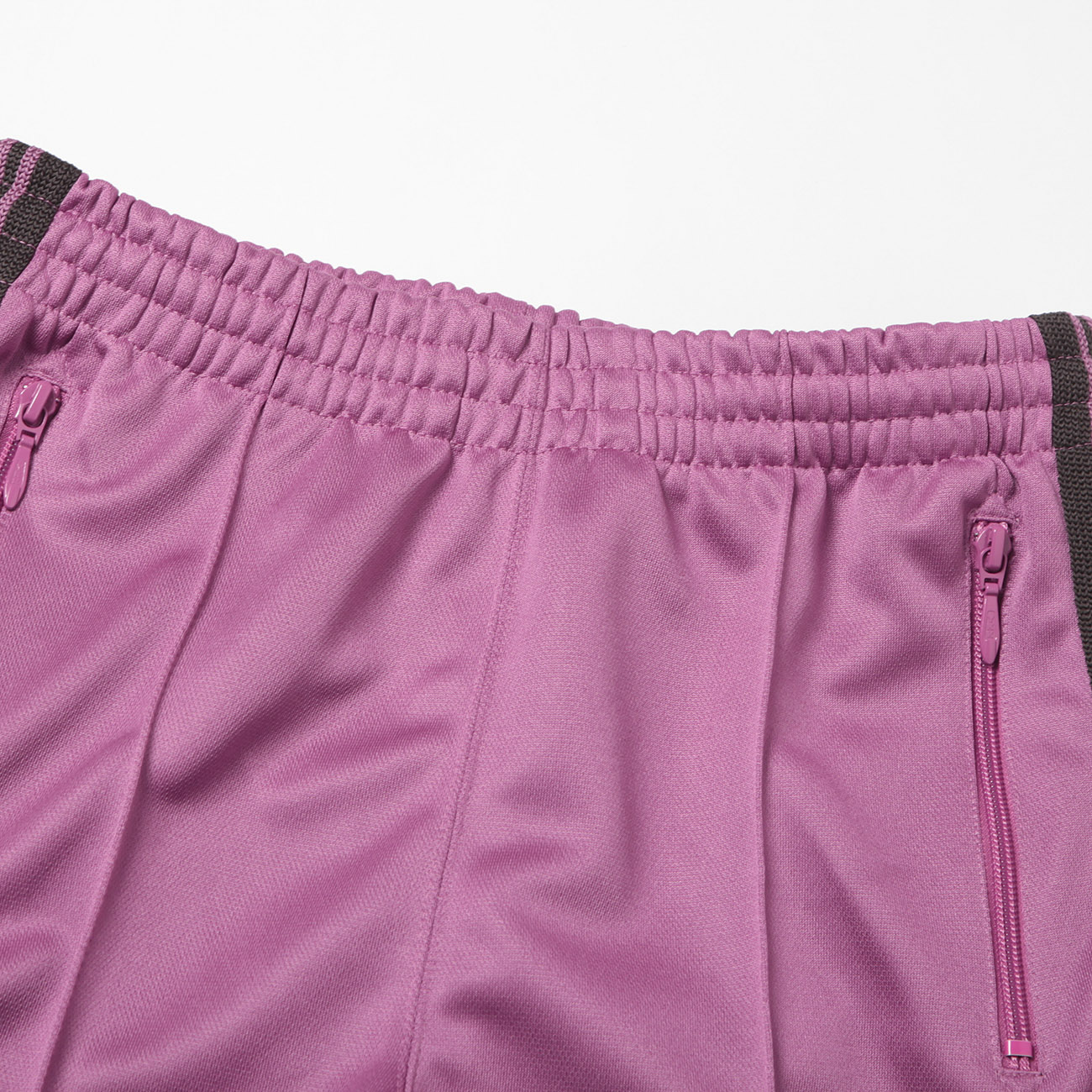 Needles / ニードルズ | Track Pant - Poly Smooth - Smoke Pink