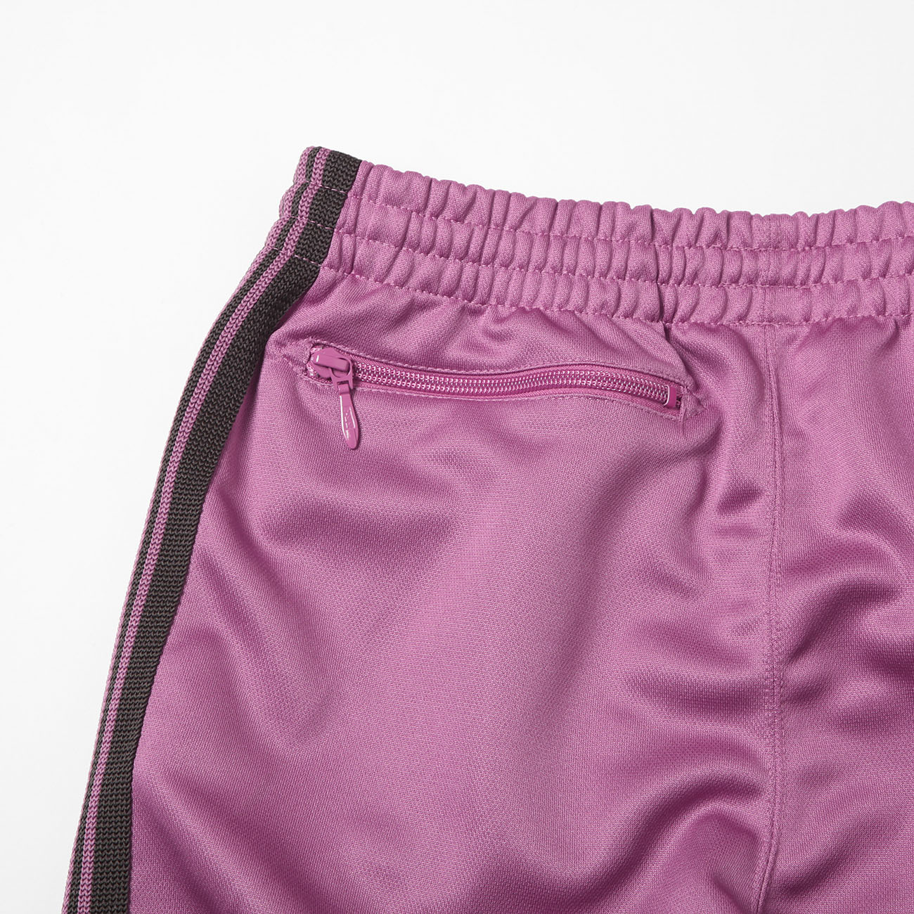 Needles / ニードルズ | Track Pant - Poly Smooth - Smoke Pink