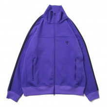 South2 West8 / サウスツーウエストエイト | Trainer Jacket - Poly Smooth - Purple