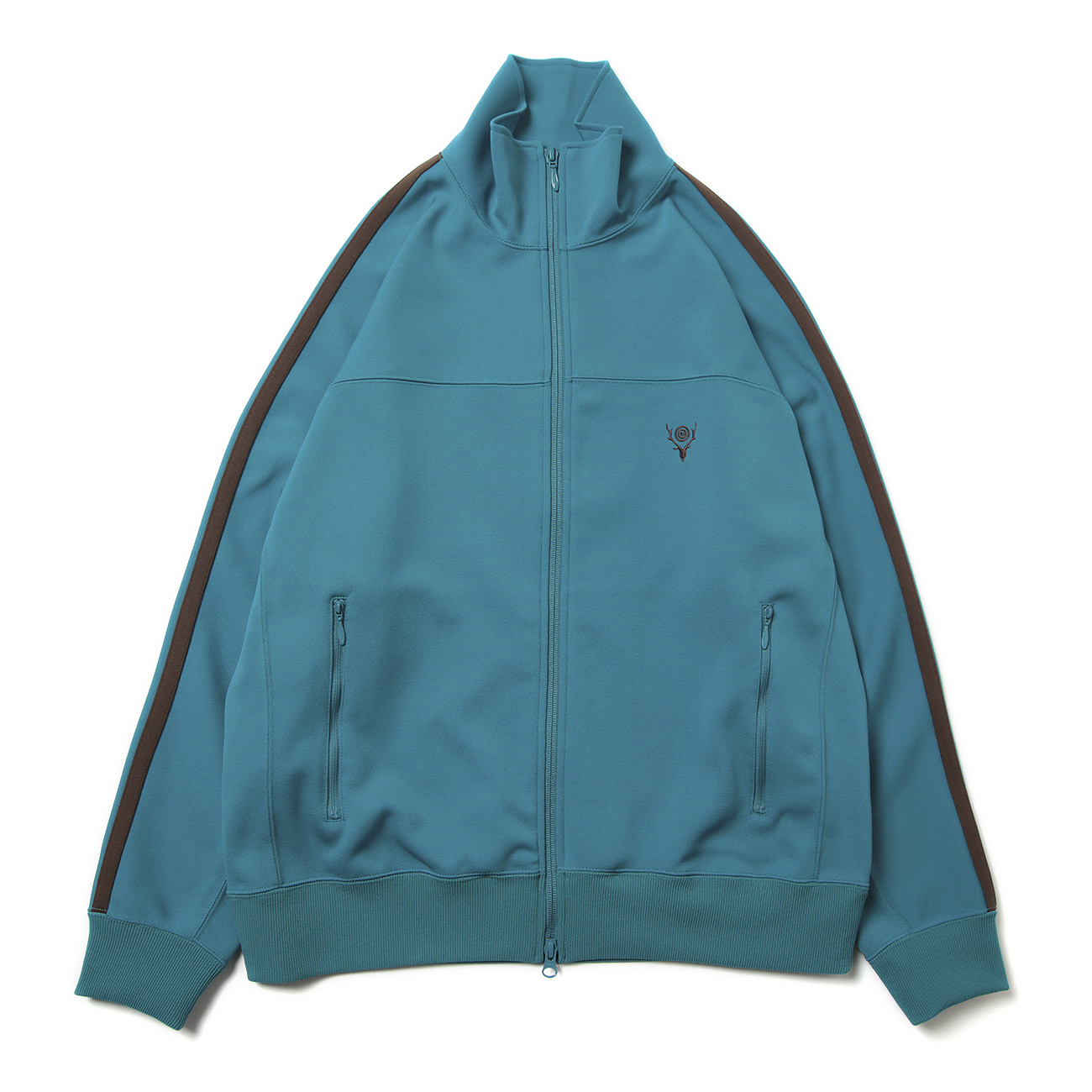 Trainer Jacket - Poly Smooth - Turquoise