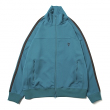 South2 West8 / サウスツーウエストエイト | Trainer Jacket - Poly Smooth - Turquoise
