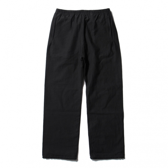 AURALEE / オーラリー | STAND-UP WIDE PANTS (メンズ) - Black