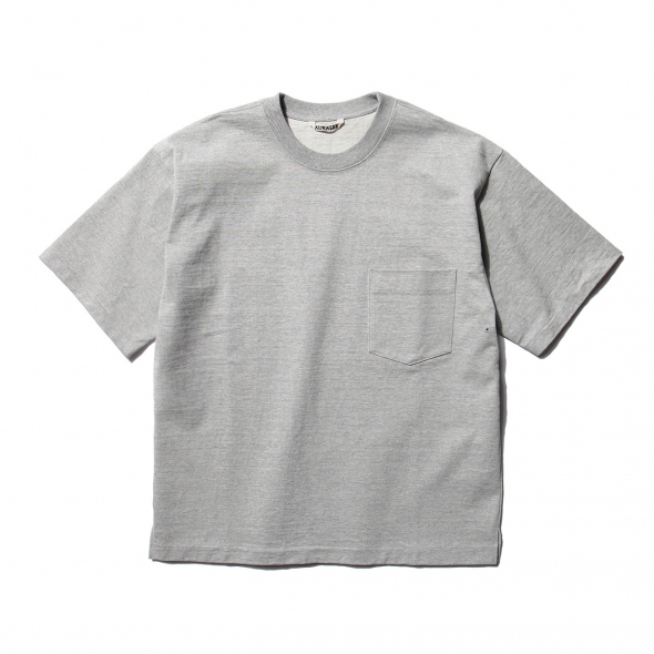 AURALEE / オーラリー | STAND-UP TEE (メンズ) - Top Gray | 通販 ...