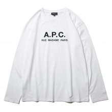 A.P.C. / アーペーセー | Rue Madame 長袖Tシャツ - White