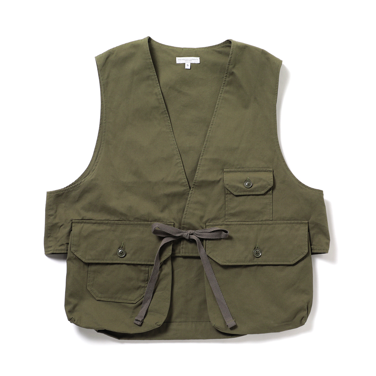 engineered garments シューティングベスト ENGINEERED GARMENTS / エンジニアドガーメンツ | Fowl Vest - Cotton