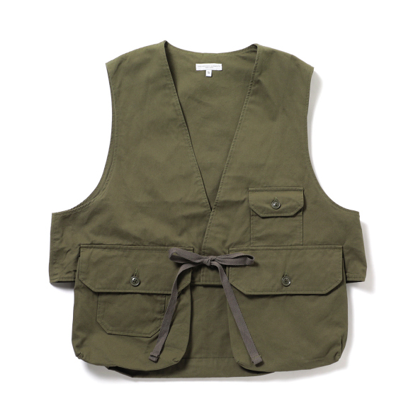 ENGINEERED GARMENTS / エンジニアドガーメンツ | Fowl Vest - Cotton