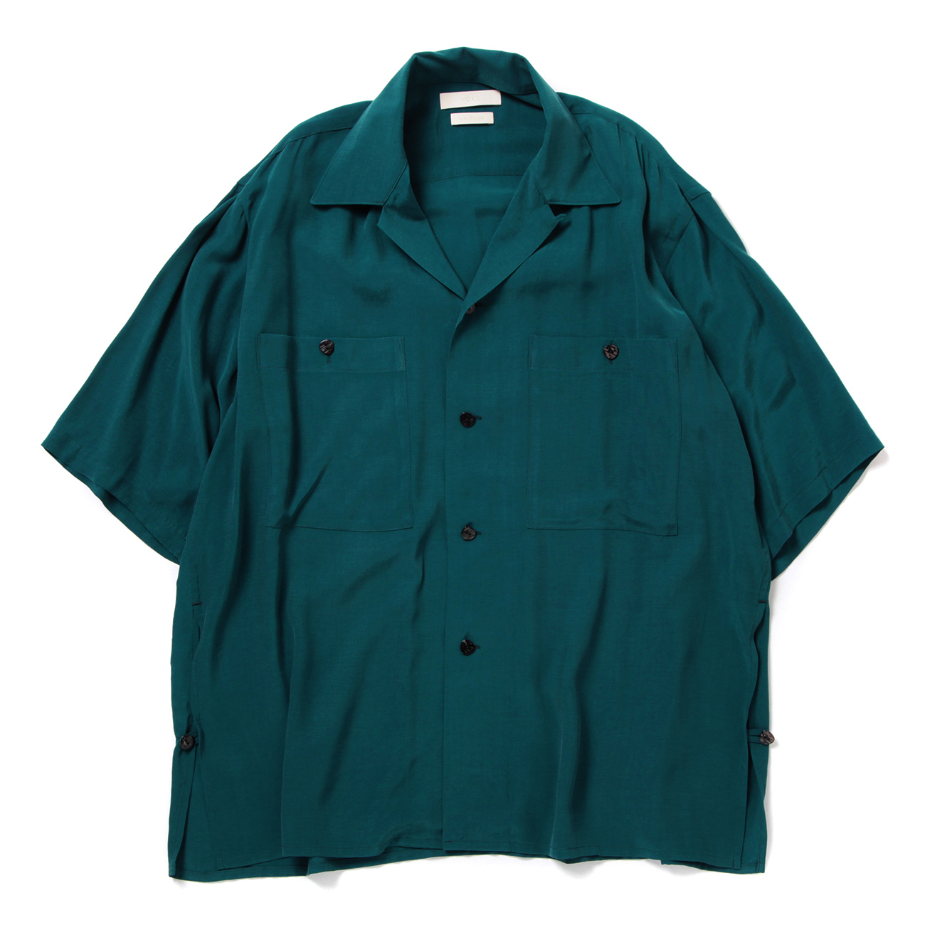 yoke Open Collar Shirt シャツ 25ss ヨーク YOKE - ヨーク25SUMMER シャツ FRINGE CHECK TWEED OPEN COLLAR