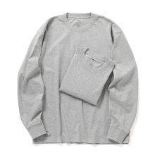 FreshService / フレッシュサービス | 2-PACK CORPORATE L/S TEE - Heather Gray
