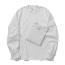 FreshService / フレッシュサービス | 2-PACK CORPORATE L/S TEE - White