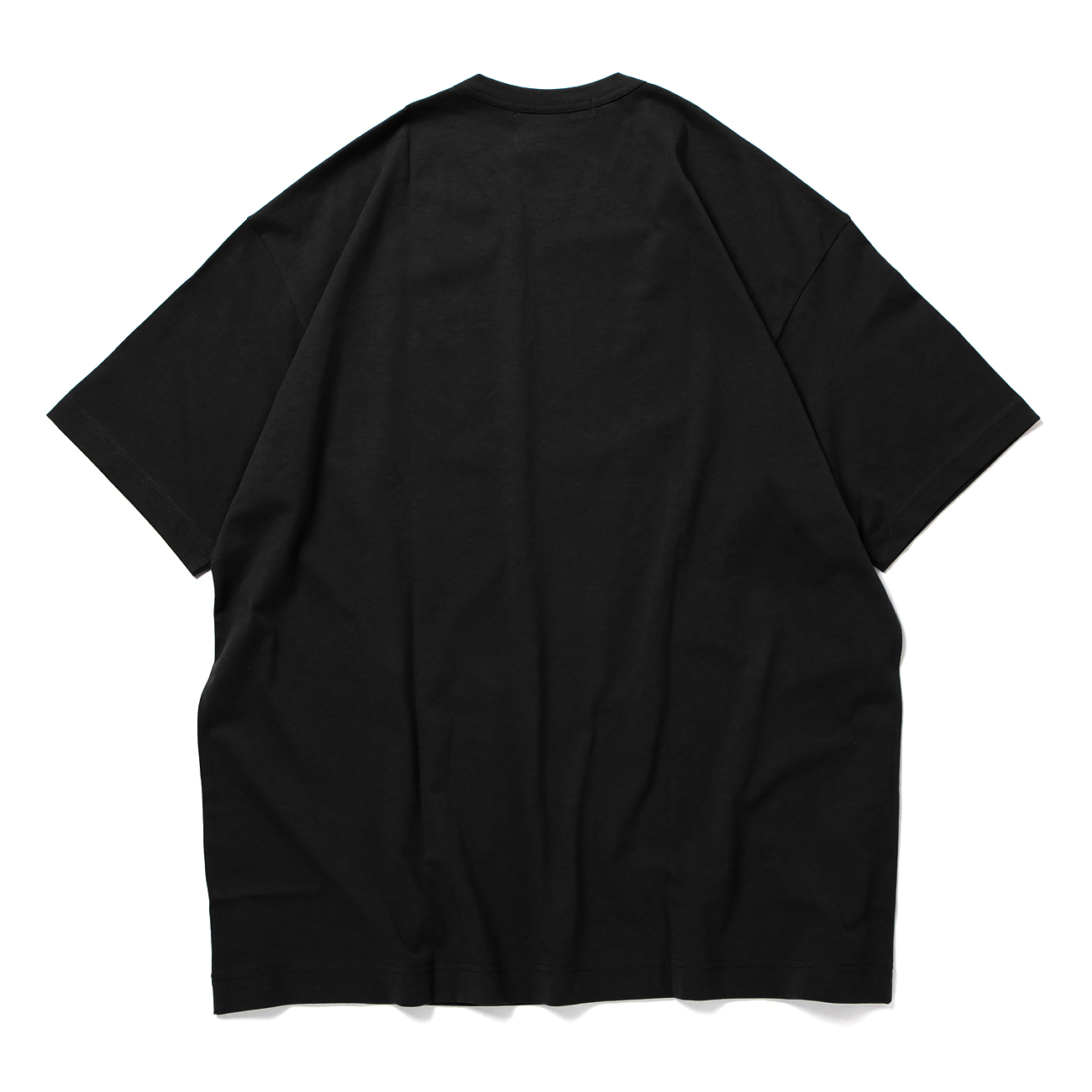 cotton jersey plain with printed CDG SHIRT logo at front - Black