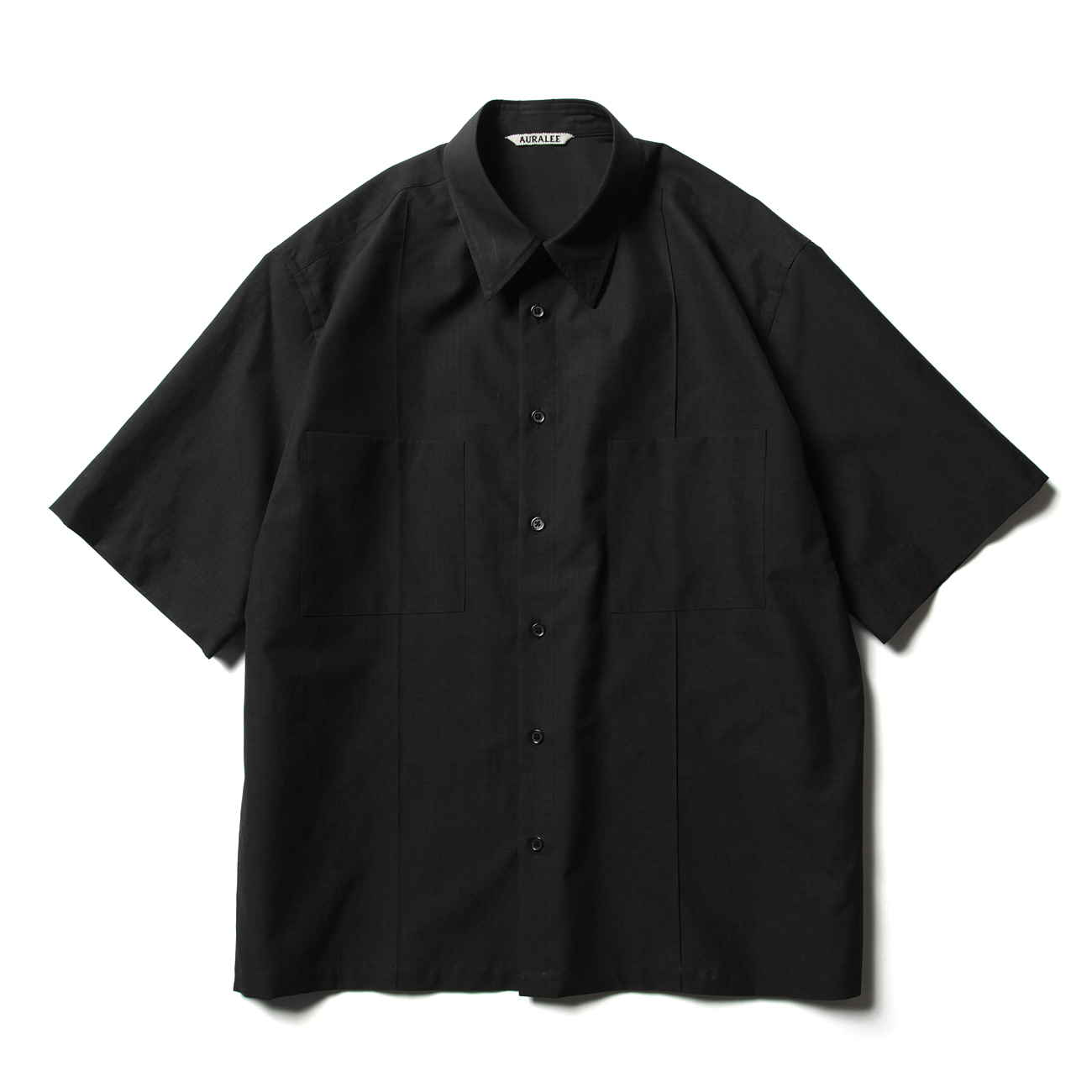 AURALEE / オーラリー | WASHED FINX RIPSTOP CHAMBRAY HALF SLEEVED 
