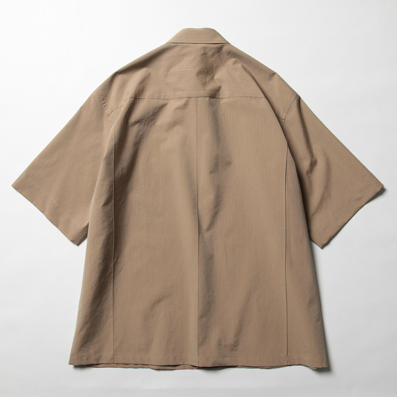 AURALEE / オーラリー | WASHED FINX RIPSTOP CHAMBRAY HALF SLEEVED