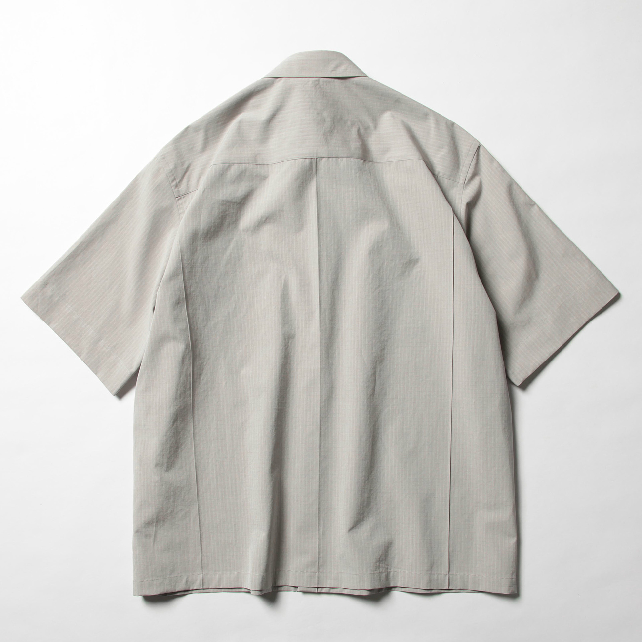 AURALEE / オーラリー | WASHED FINX RIPSTOP CHAMBRAY HALF SLEEVED