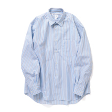 COMME des GARCONS SHIRT | FOREVER / Wide Classic - yarn dyed cotton stripe poplin - Stripe 120