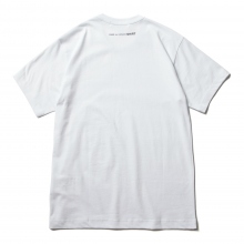 COMME des GARCONS SHIRT | cotton jersey plain with CDG SHIRT logo on back / Tshirt - White
