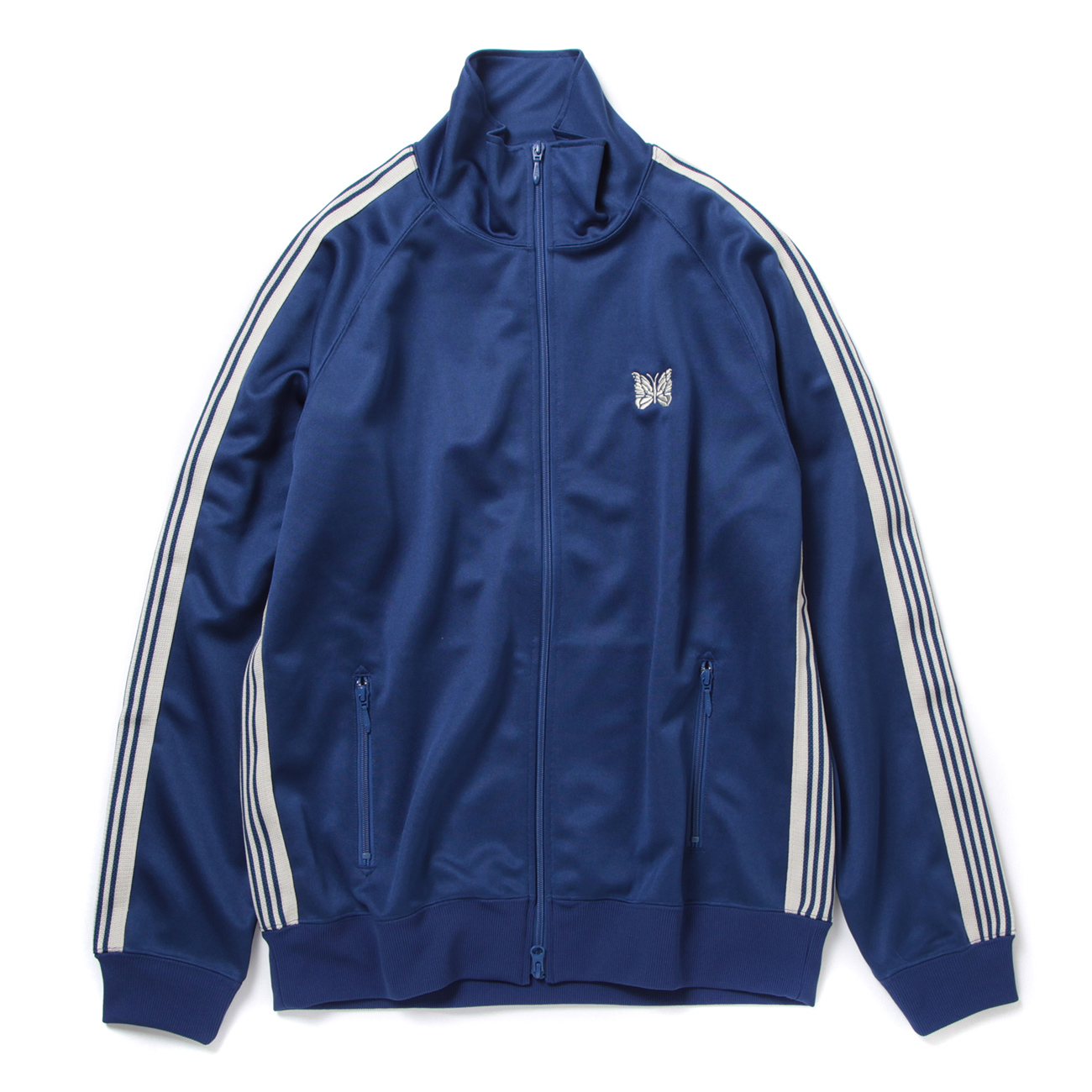 正規品、レシートとタグ付き　ニードルストラックジャケット ロイヤルブルー　M 02070903_65c2c8ee6c68a.jpg