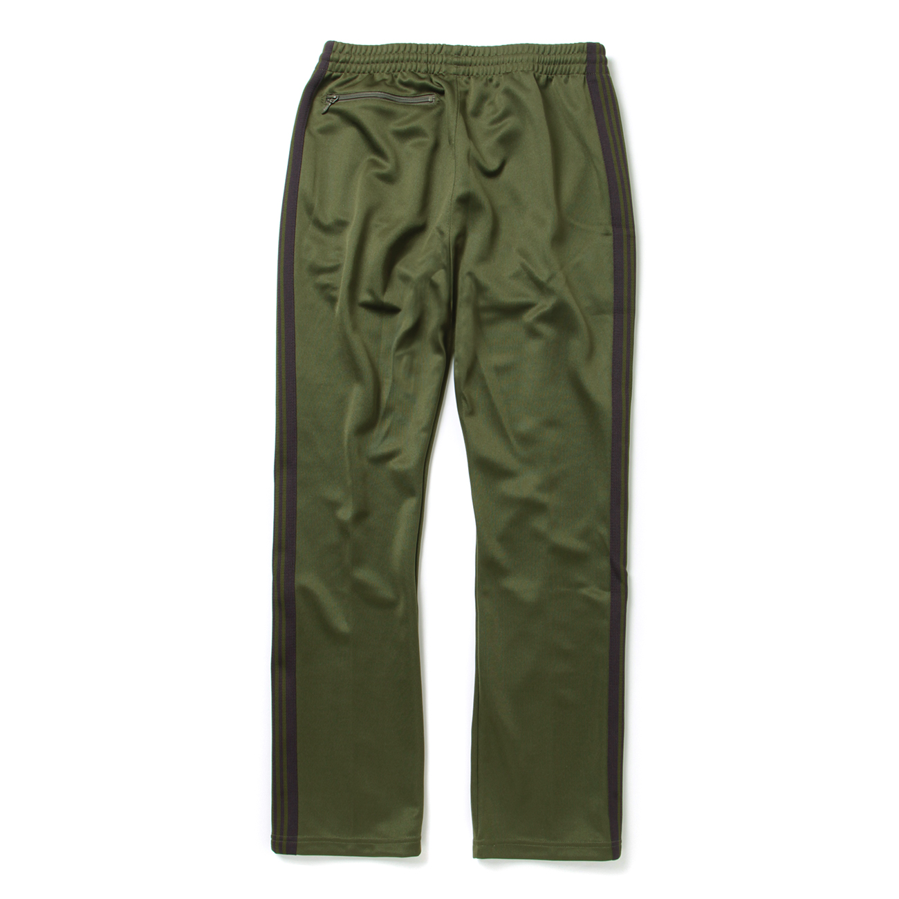 Narrow Track Pant - Poly Smooth - Olive