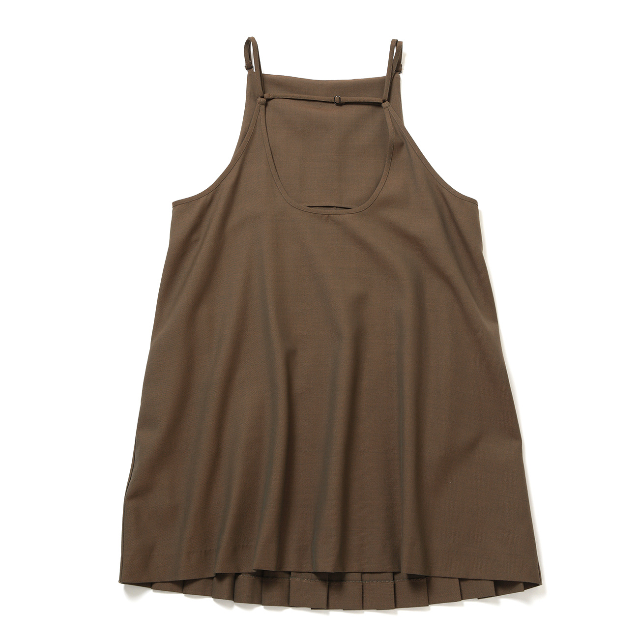 RhodolirioN / ロドリリオン | Apron Pleats Dress - Gabardine