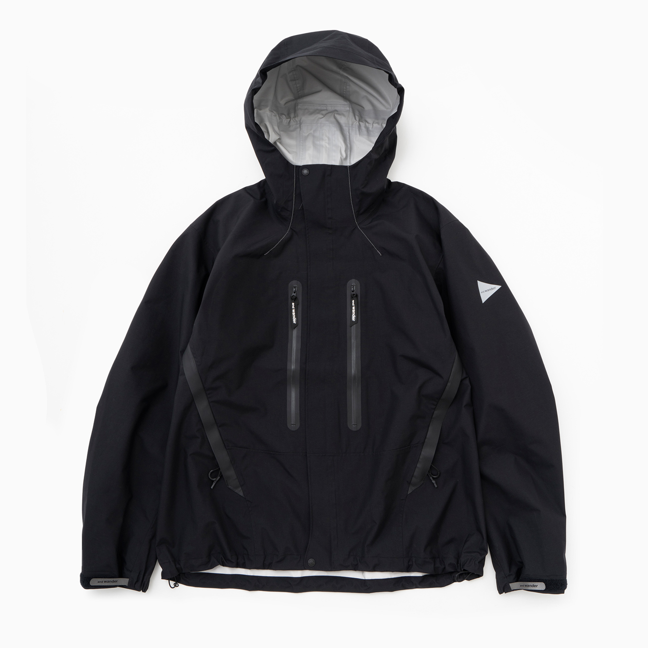 and wander アンドワンダー event rain jacket - ナイロンジャケット