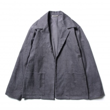 AURALEE / オーラリー | HEMP CORDUROY SHIRTS JACKET (メンズ) - Blue