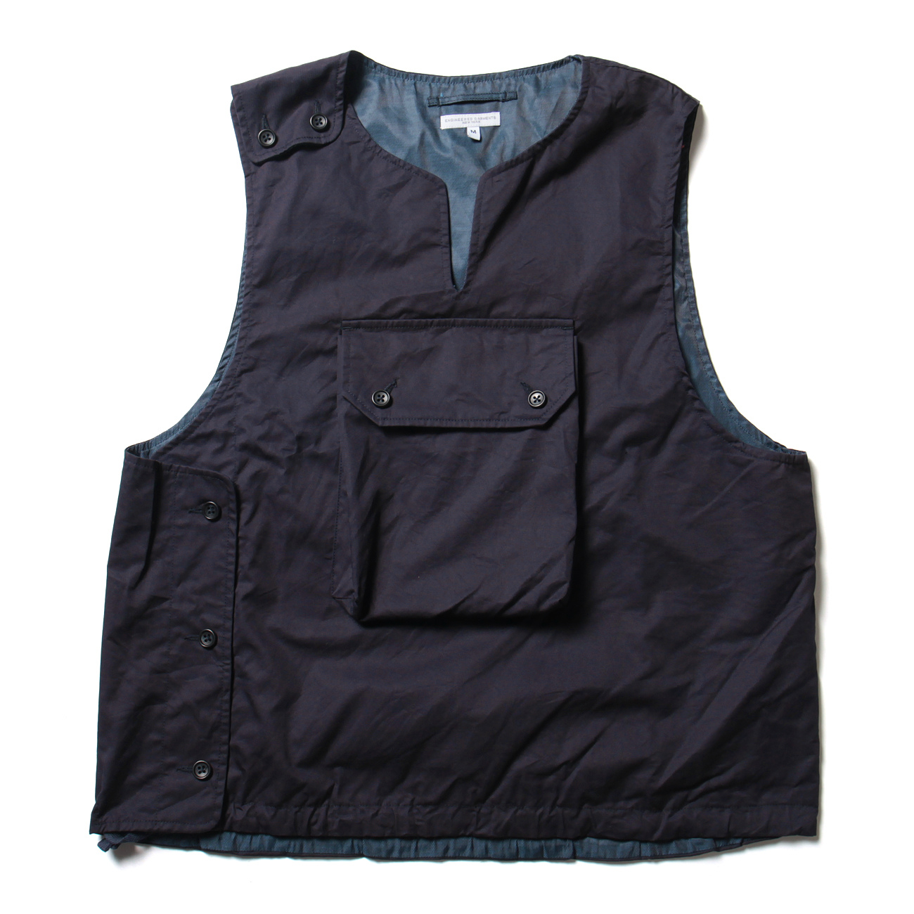 Cover Vest - High Count Twill - Dk.Navy