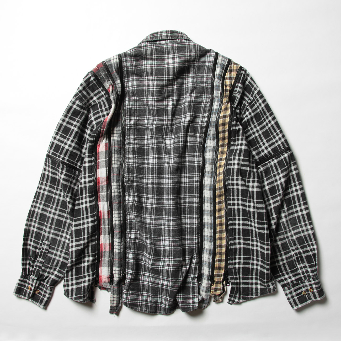 Needles / ニードルズ | Rebuild by Needles - Flannel Shirt ->7 Cuts