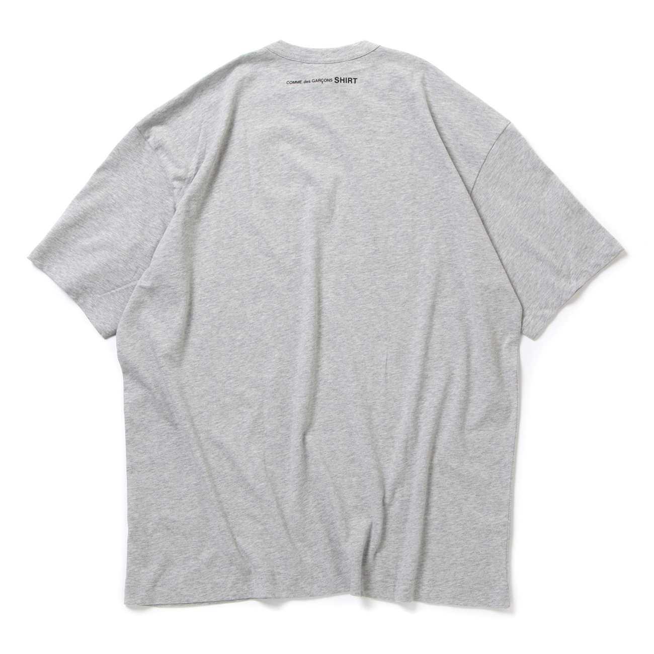 COMME des GARCONS SHIRT | cotton jersey plain with printed CDG ...