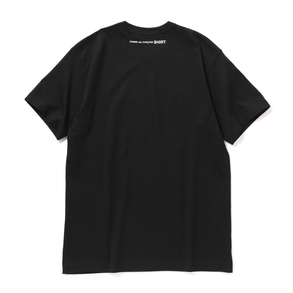 COMME des GARCONS SHIRT | cotton jersey / T-SHIRT printed CdG