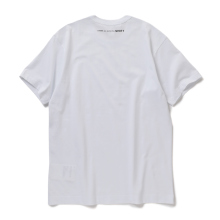 COMME des GARCONS SHIRT | cotton jersey / T-SHIRT printed CdG SHIRT logo on back - White
