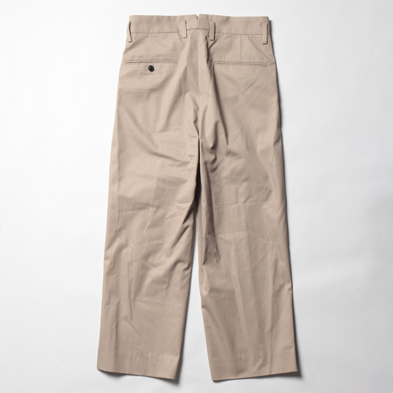 URU / ウル | COTTON 2TUCK PANTS - C.Gold | 通販 - 正規取扱店