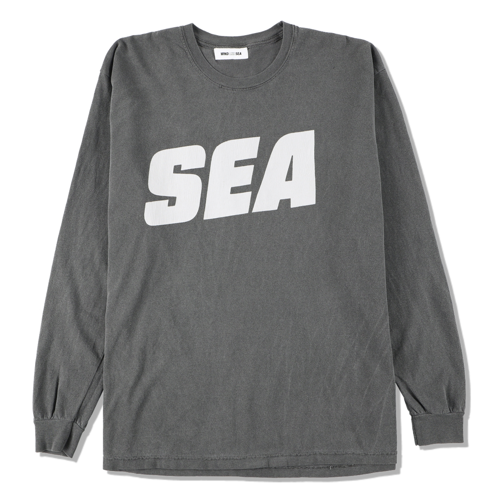 SEA (sea-alive) L/S T-SHIRT - Charcoal