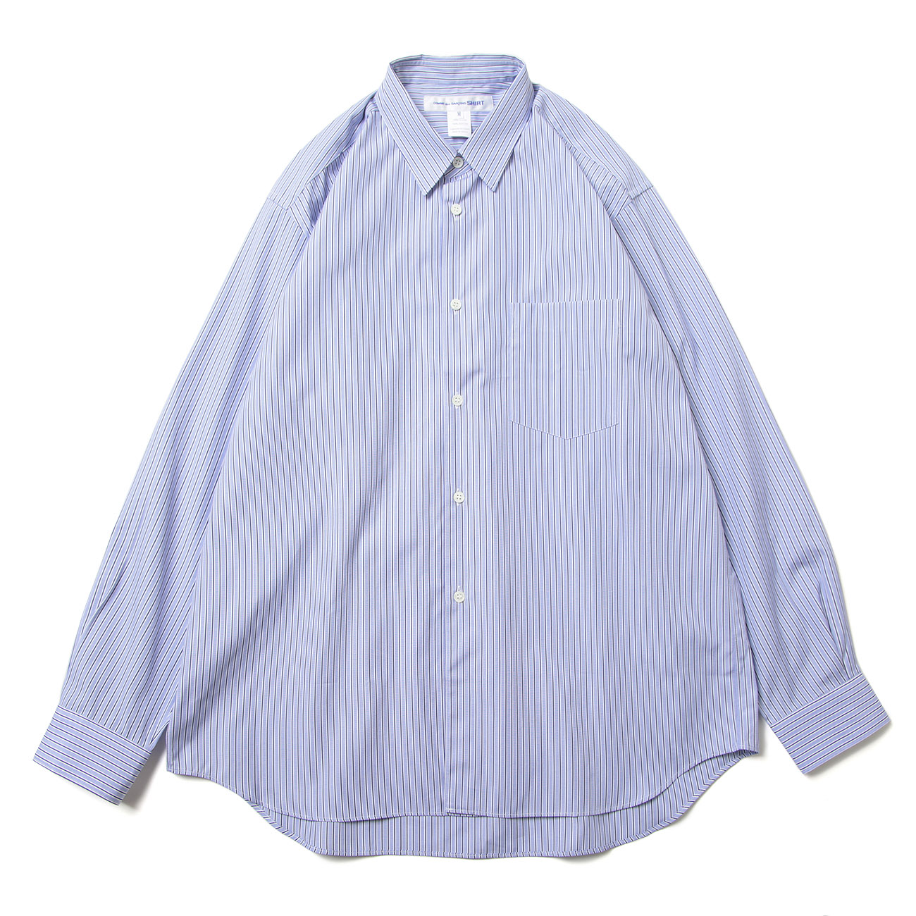 COMME des GARCONS SHIRT ウール ストライプ パンツ S 定価77,100円 