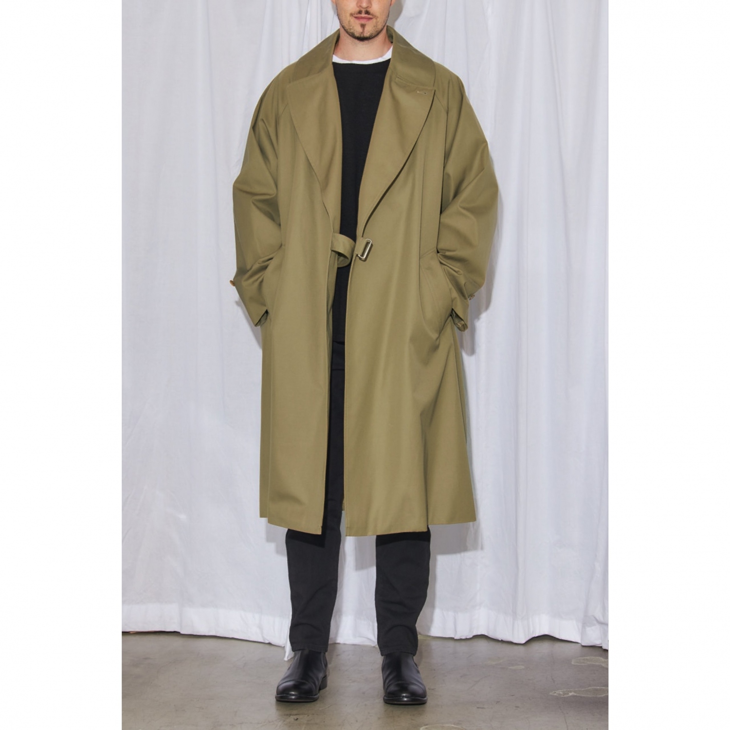 comoli タイロッケンコート 2019ss p01-04004-