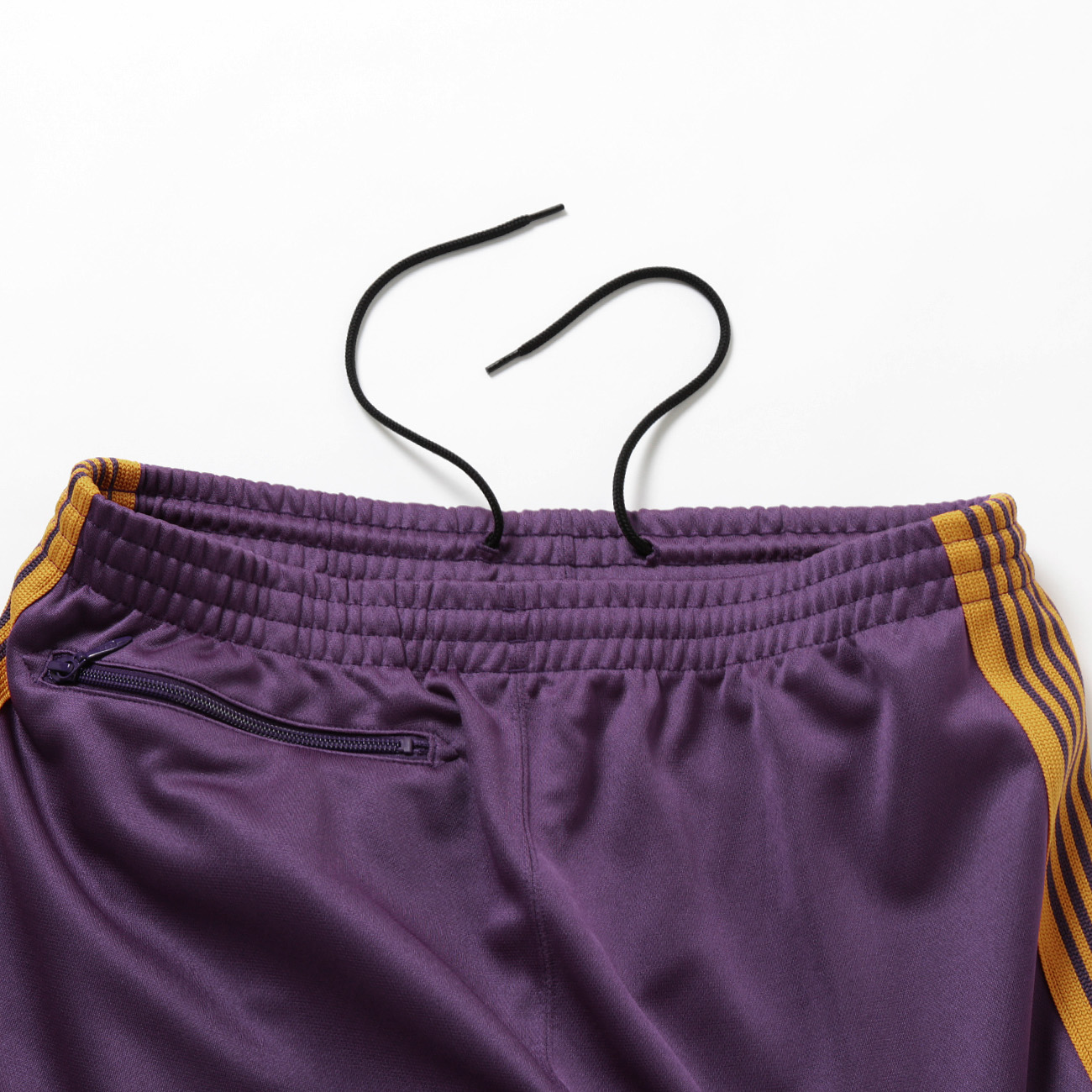 needles Track Pant - Poly Smooth パープル Needles Track Pant Poly Smooth Dark Purple