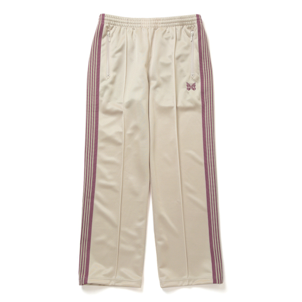 Needles★TRACK PANT ピースツリー | PEACETREE SMOOTHホワイト/ピンクXS POLY パンツ