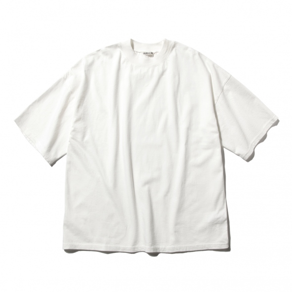 美品 AURALEE SOFT CORD BIG TEE ホワイト 4 AURALEE / オーラリー | SOFT CORD BIG TEE (メンズ) - White