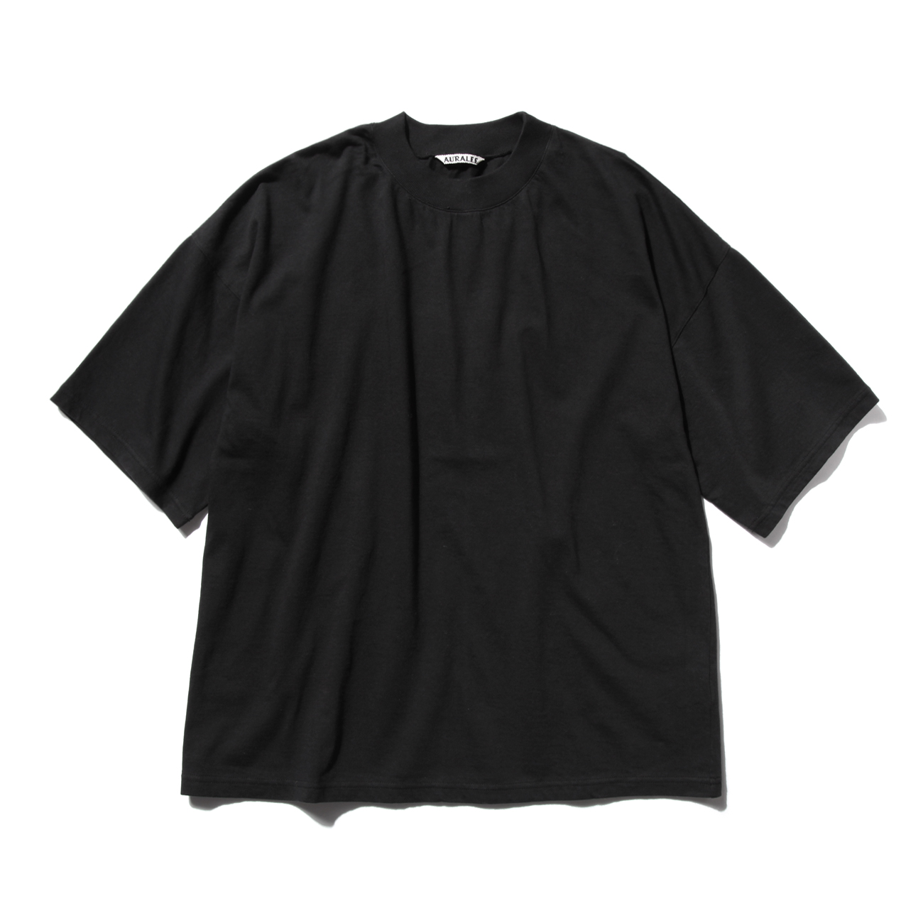AURALEE / オーラリー | SOFT CORD BIG TEE (メンズ) - Black | 通販