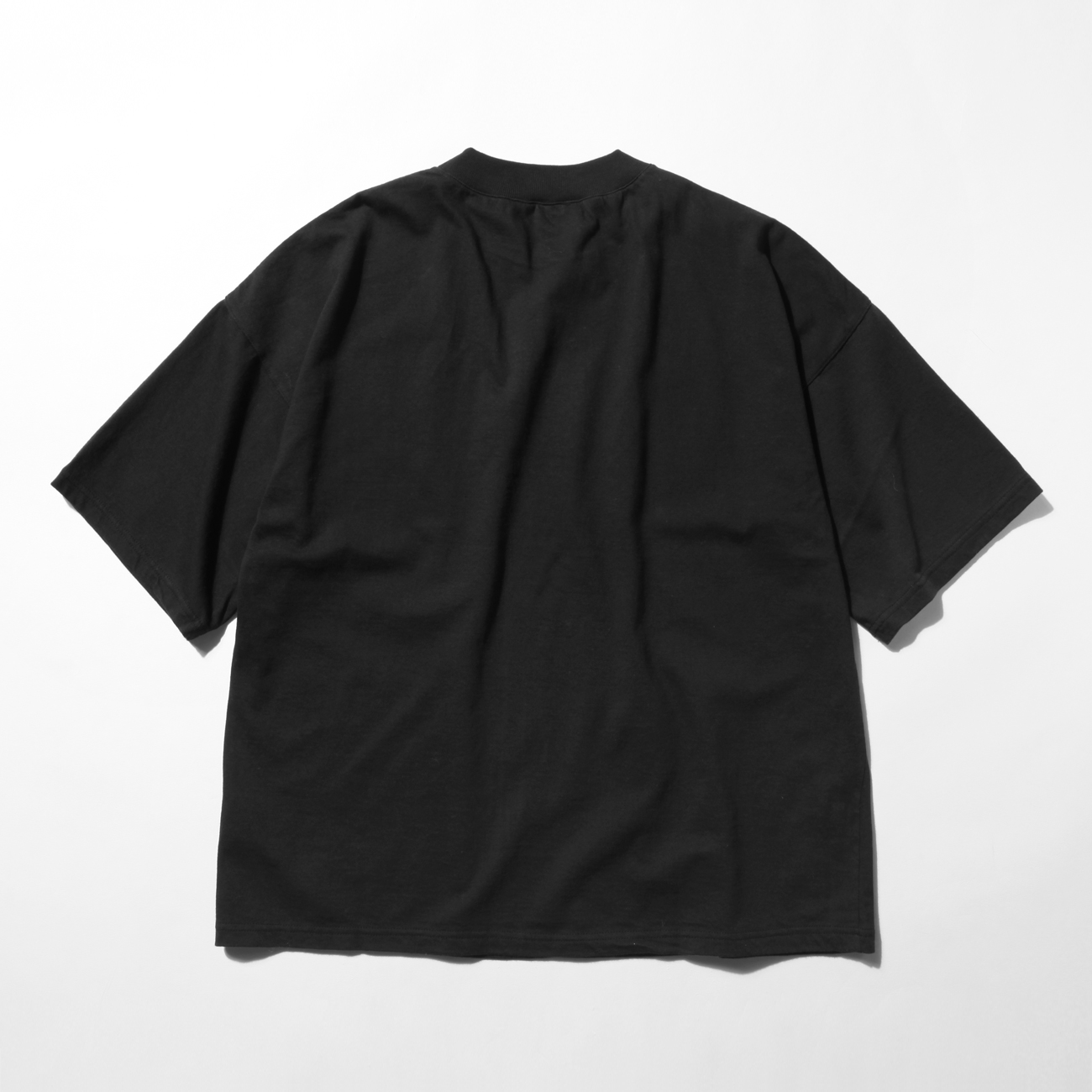 AURALEE / オーラリー | SOFT CORD BIG TEE (メンズ) - Black | 通販