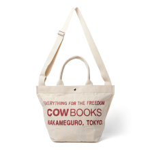 COW BOOKS / カウブックス | Bucket Shoulder - Natural × Red