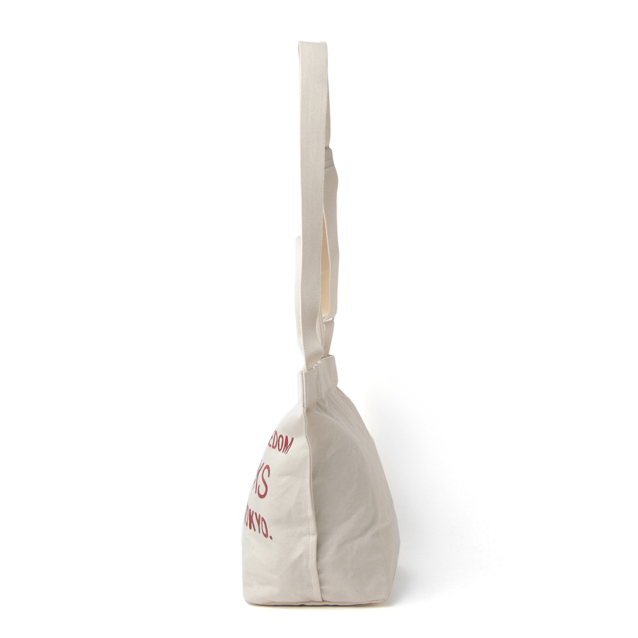 COW BOOKS / カウブックス | Bucket Shoulder - Natural × Red