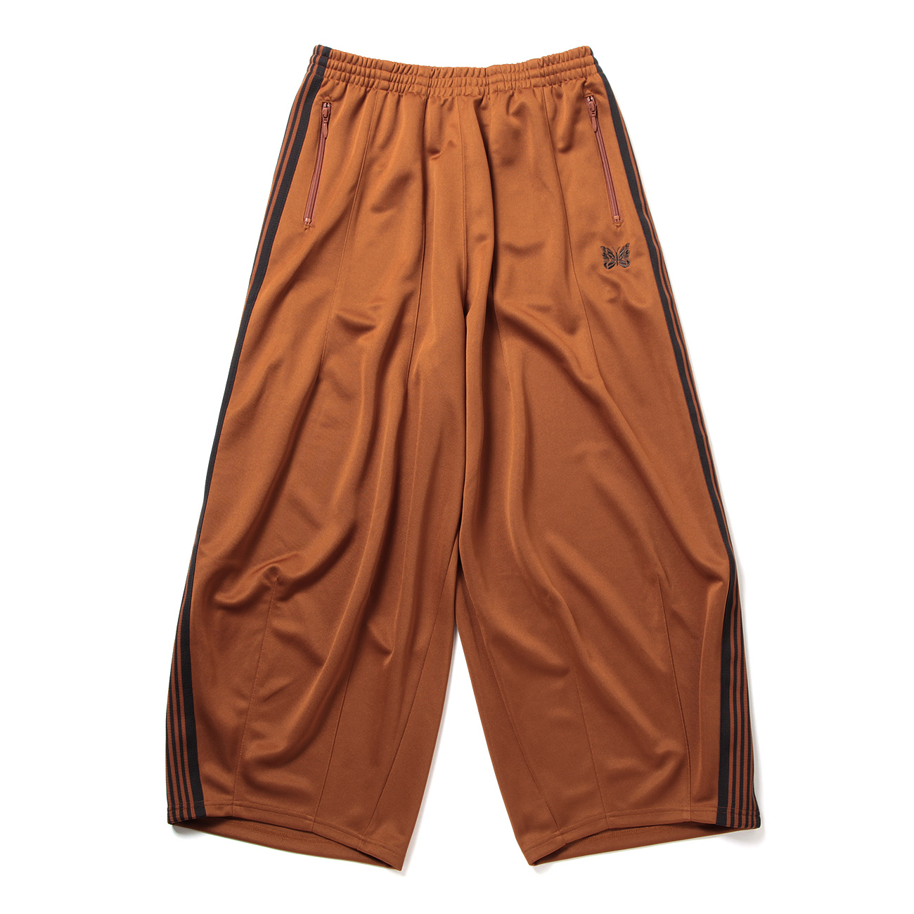 Needles / ニードルズ | H.D. Track Pant - Poly Smooth - Rust 
