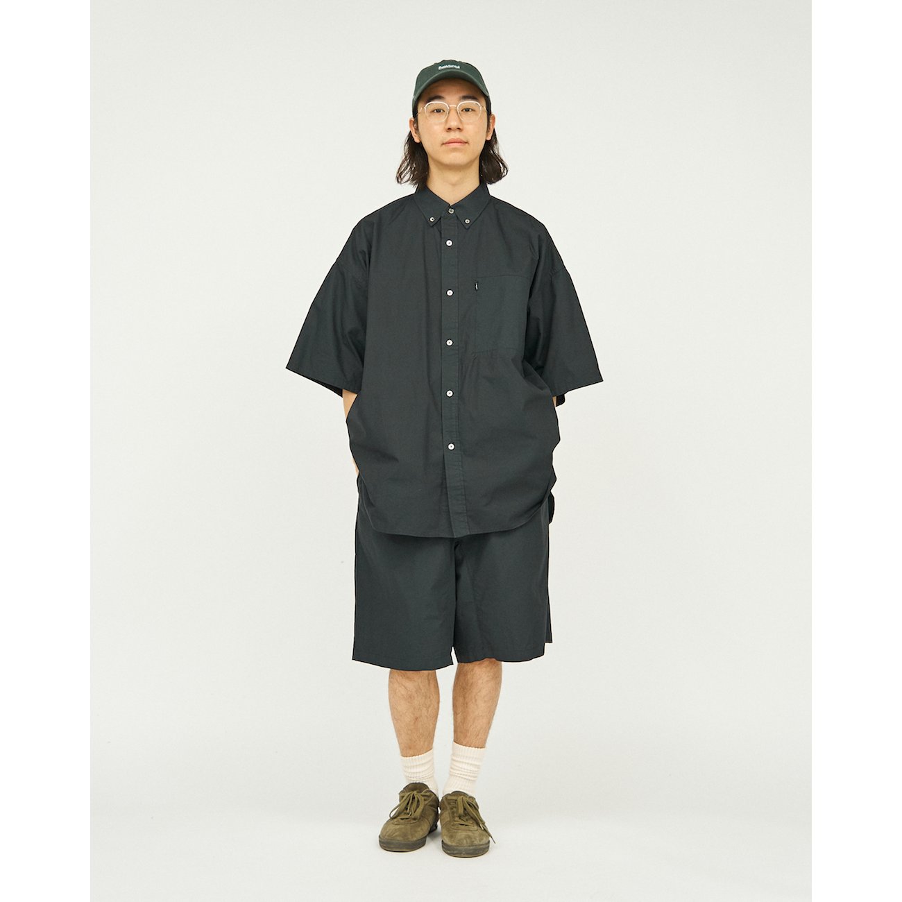 Fresh Service UTILITY S/S B.D SHIRT [GRAY] - Fresh Service