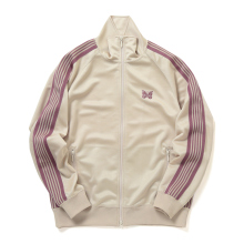 Track Jacket - Poly Smooth - Ivory