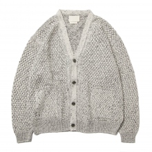 YOKE / ヨーク | MESH CARDIGAN - White | 通販 - 正規取扱店