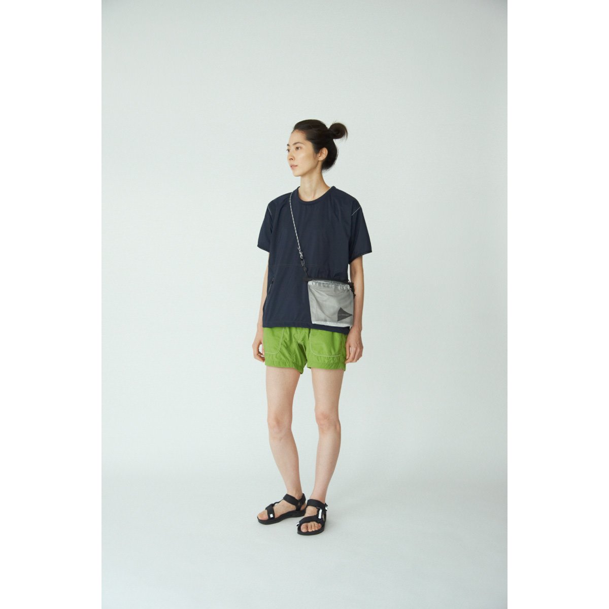 and wander / アンドワンダー | cuben fiber sacoche - White | 通販