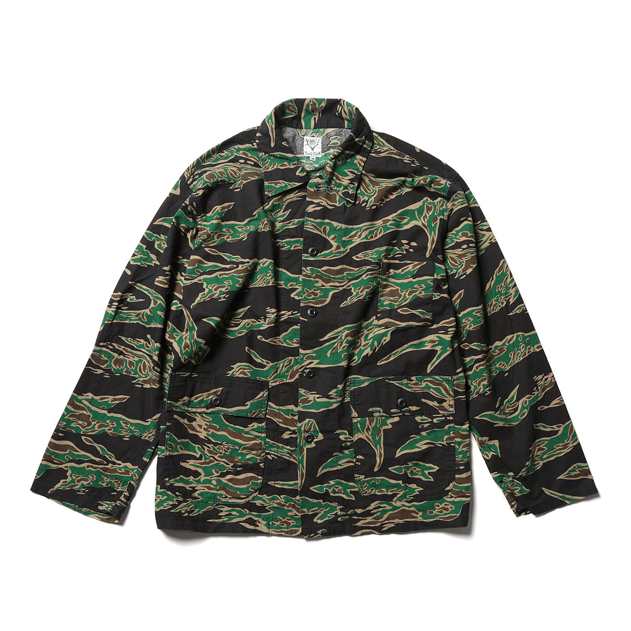 Hunting Shirt - Printed Flannel / Camouflage - Tiger Camo