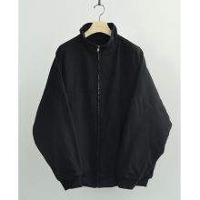 COMOLI / コモリ | ポストワークツイル キャップショルダーブルゾン - Black